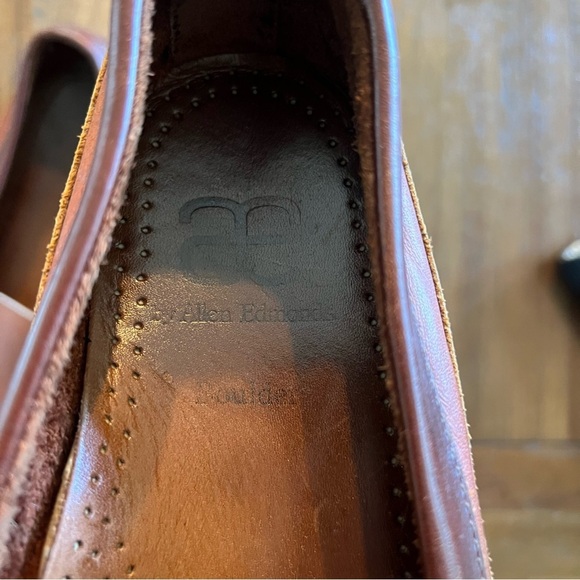 Allen Edmonds Brown Boulder Venetian Driving Moccasins 9.5 main image 7
